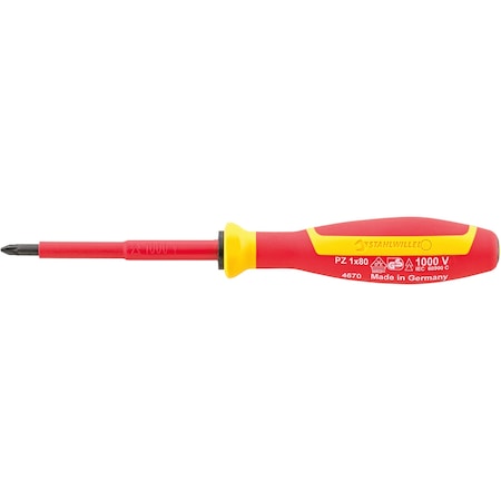 Stahlwille Tools VDE cross-head screwdriver DRALL+ PH Size2 blade length 100 mm 46703002